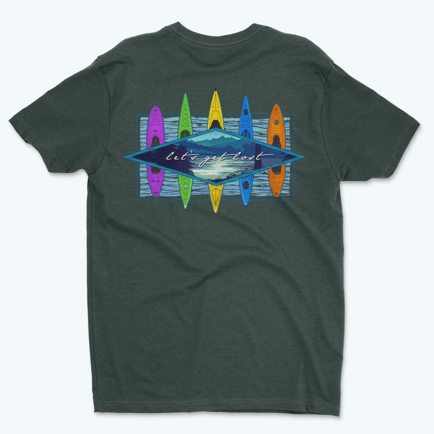 Let's Get Lost Kayak T-Shirt